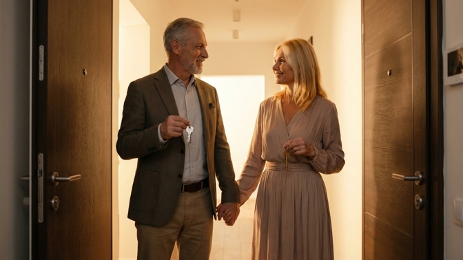 Místo rozvodu zvolili stěhování: Manželé se po letech rozstěhovali do vlastních bytů a znovu prožívají líbánky