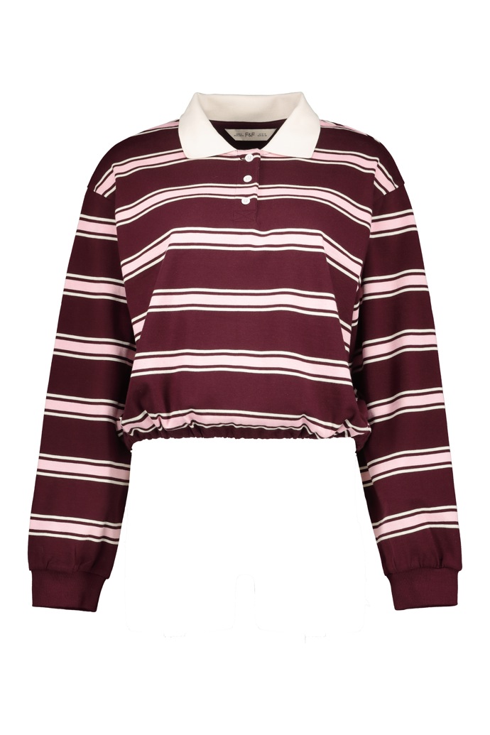 Pruhovaný top s límečkem, F&F, 599 Kč