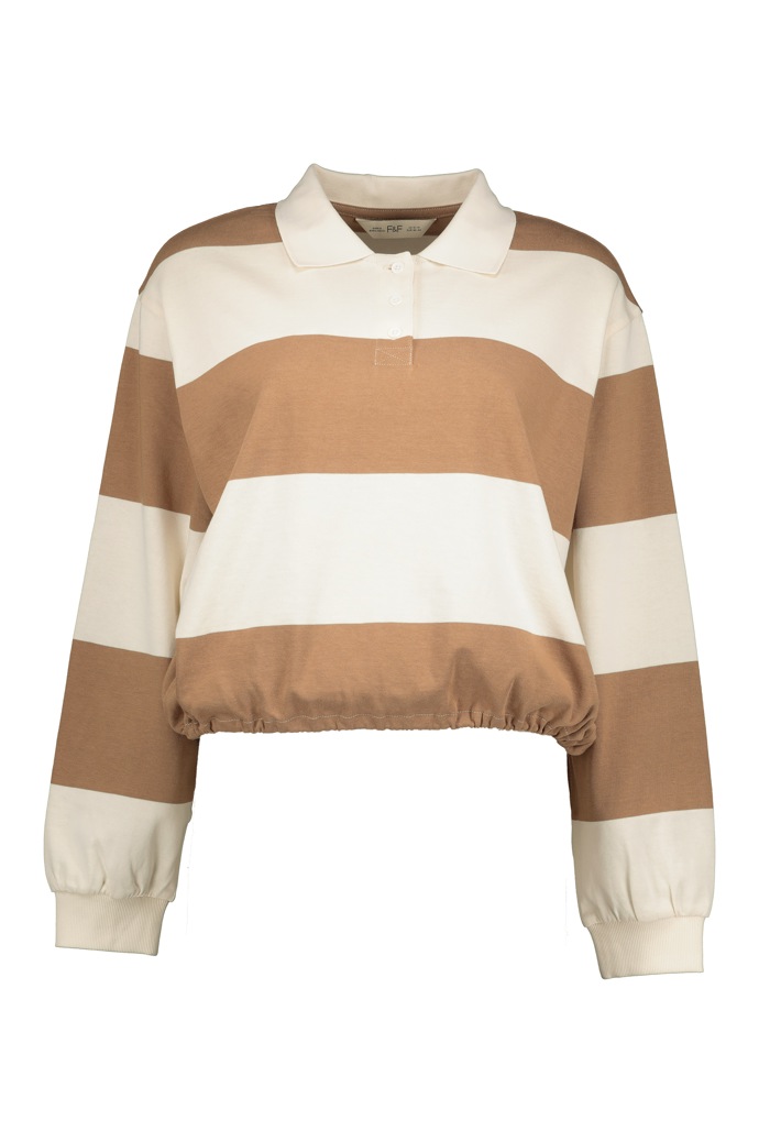 Pruhovaný top s límečkem, F&F, 599 Kč