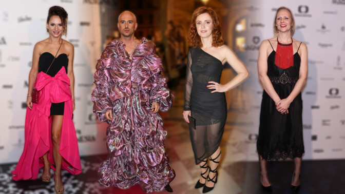 Módní pranýř Českého lva: Kostýmní výtvarník Červ dostál svému příjmení, Danielu Špinar zradil výběr šatů i doplňků