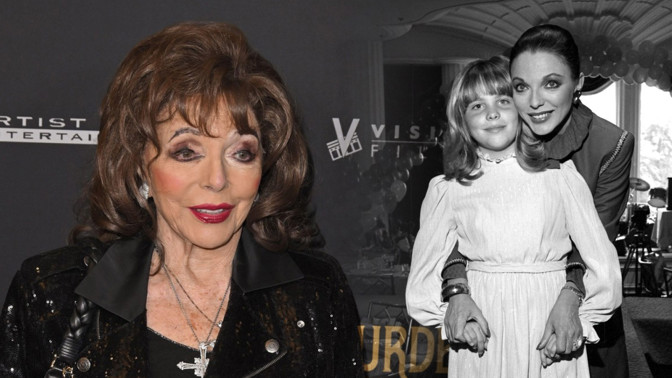 Joan Collins se pochlubila zřídka vídanou dcerou: Katyana si v dětství prošla peklem