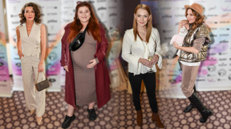 Módní policie z charitativní akce: Olga Lounová si vystačila s teplákovkou, Dasha oblékla vestu na holé tělo