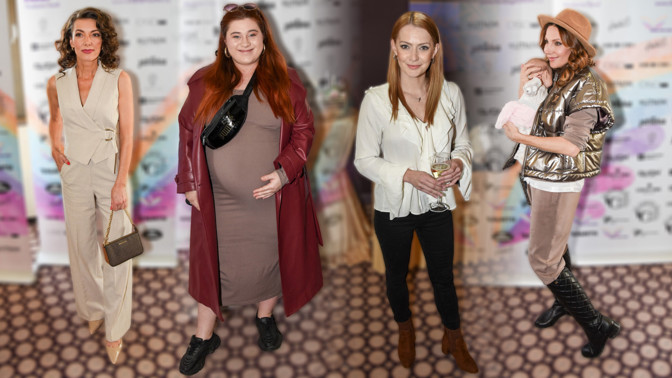 Módní policie z charitativní akce: Olga Lounová si vystačila s teplákovkou, Dasha oblékla vestu na holé tělo