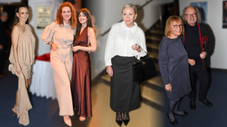 Módní policie z premiéry muzikálu Andělé: Bára Basiková zabodovala bílou košilí, Ondřej Hejma v černé vyvedl manželku