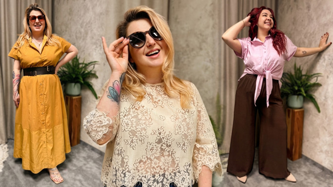 Jarní trendy pro dámy s velikostí XL: Tyto kombinace a doplňky jim budou slušet