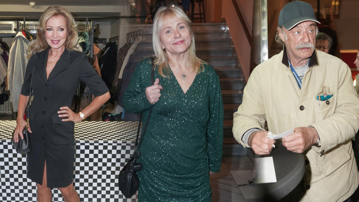 Hvězdy na premiéře muzikálu Snowboarďáci. 