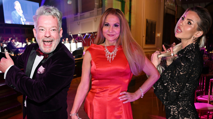 Celebrity dováděly na tanečním parketu. 