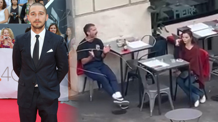 Herec Shia LaBeouf sprostě nadával neznámé ženě.