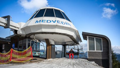 FOTO: Lyžařská sezona ve Špindlerově Mlýně.