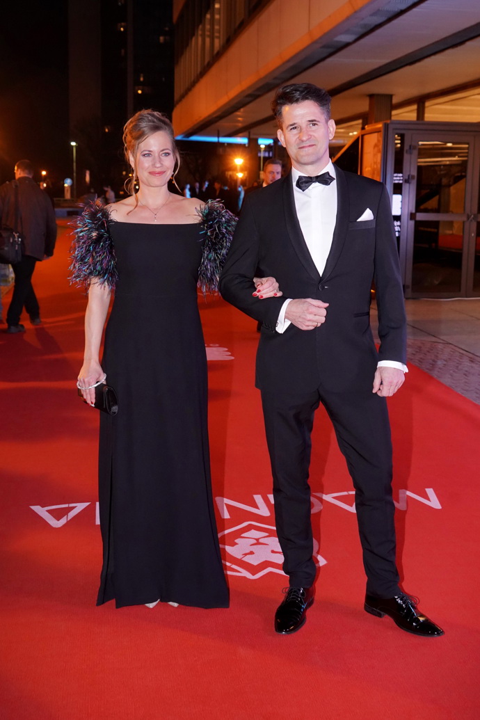 Zuzana Kajnarová s manželem Romanem Říčařem.