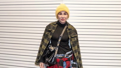 FOTO: Kateřina Kaira Hrachovcová dorazila na premiéru filmu Poberta.