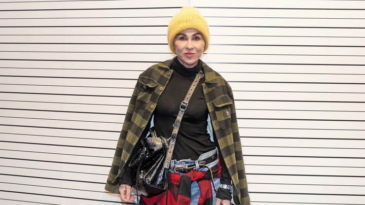 Kateřina Kaira Hrachovcová dorazila na premiéru filmu Poberta. 