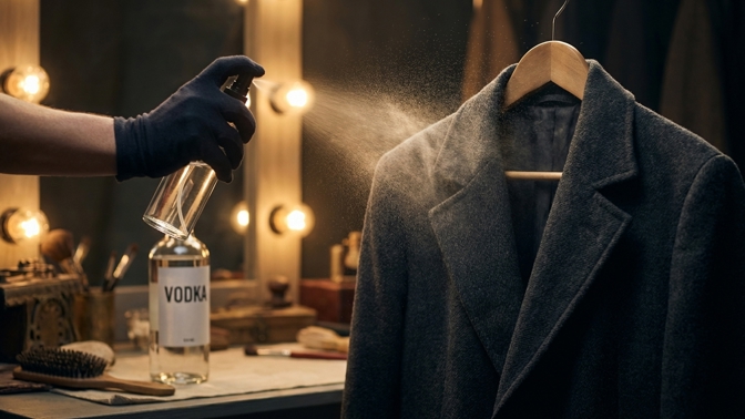 Jak vyčistit sako či kabát bez pračky? Stačí trocha levné vodky