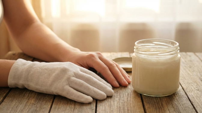 Jak na jemné ruce bez drahých krémů? Pomůže noční zábal ze sádla