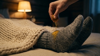 Ledové nohy pod tlustou dekou jsou jasným voláním o pomoc: Špetka mleté hořčice v ponožkách vyžene chlad a probudí líný krevní oběh dřív, než stihnete usnout