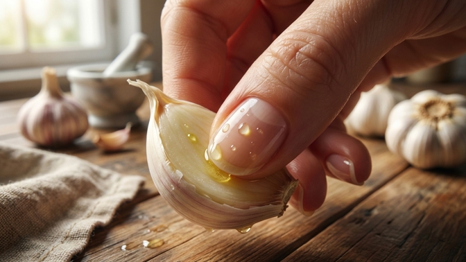 Babiččin trik s česnekem: Funguje na nehty lépe než nejdražší přípravky z lékárny