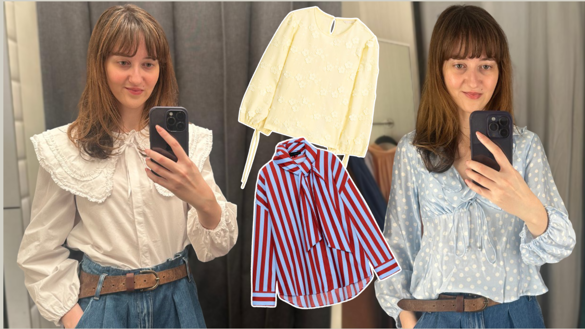 Módní redaktorka Lifee zkouší trendy halenky na jaro 2026: Vybrala tyto stylové kousky do tisícovky