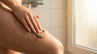 Vezměte si ranní kávovou sedlinu s sebou do sprchy: Tento černý zbytek z filtru vymaže dolíčky na stehnech a vrátí pokožce pevnost jako ve dvaceti