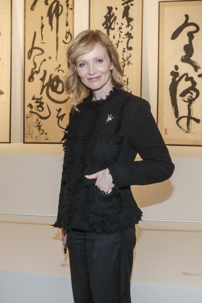 Aňa Geislerová měla dobrou náladu. 