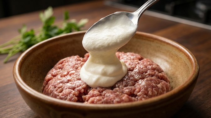 Jak na jemné mleté maso? Vyzkoušejte trik s bílým jogurtem