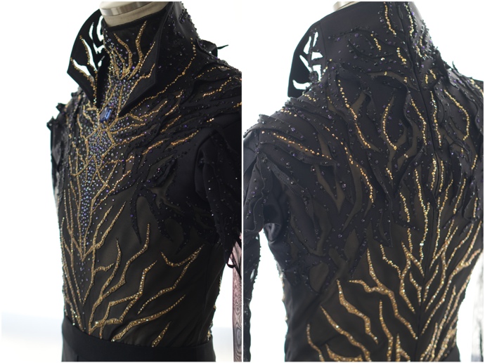 Návrhářka chtěla, aby Ilia Malinin působil jako téměř nedotknutelná postava.