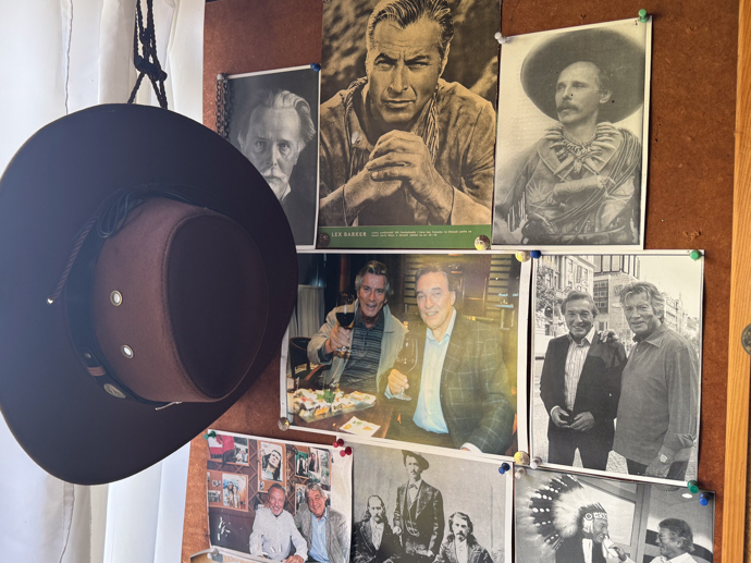 Srub je plný vzpomínek....