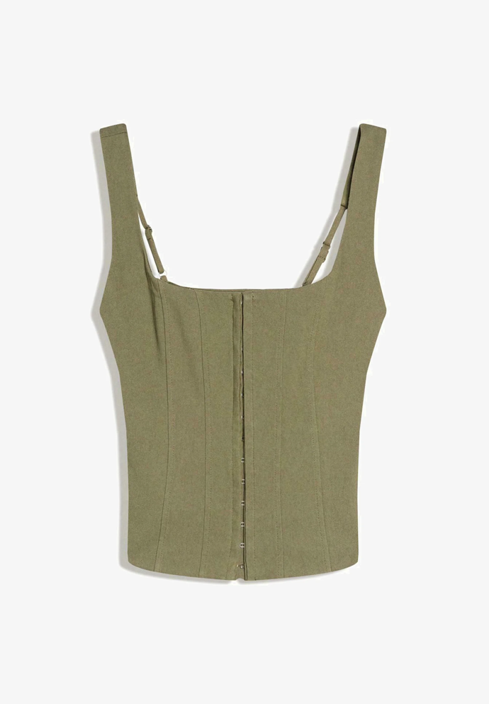 Korzetový top, Bershka, 499 Kč