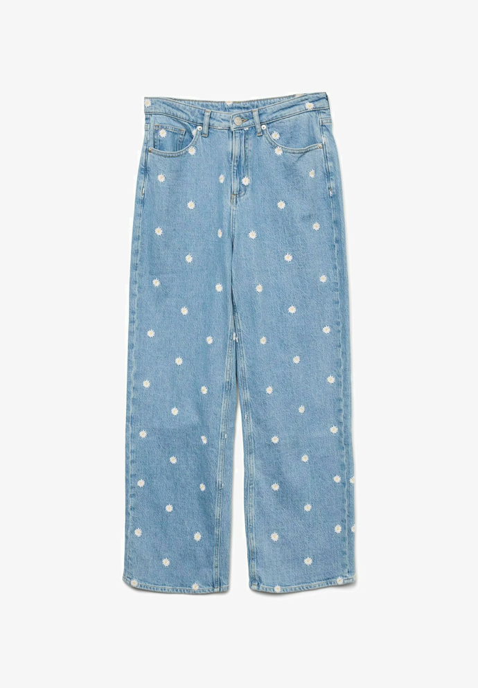 Džíny s květinovou výšivkou, Vero Moda, 1499 Kč