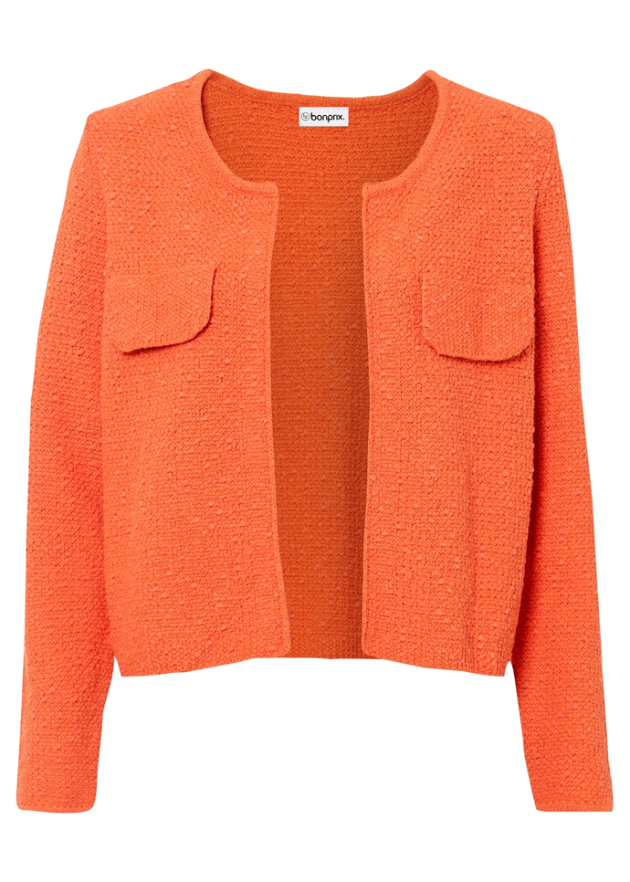 Pletený kabátek z buklé, Bonprix, 779 Kč 