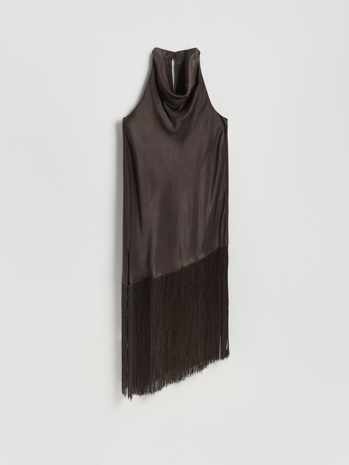 Šaty s třásňovým lemem, Reserved, 1199 Kč