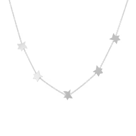 Stříbrný náhrdelník s hvězdami, Eppi, 2080 Kč
