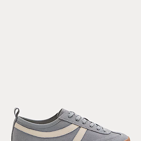 Šněrovací semišové tenisky s postranním zdobením, Marks&Spencer, 1499 Kč