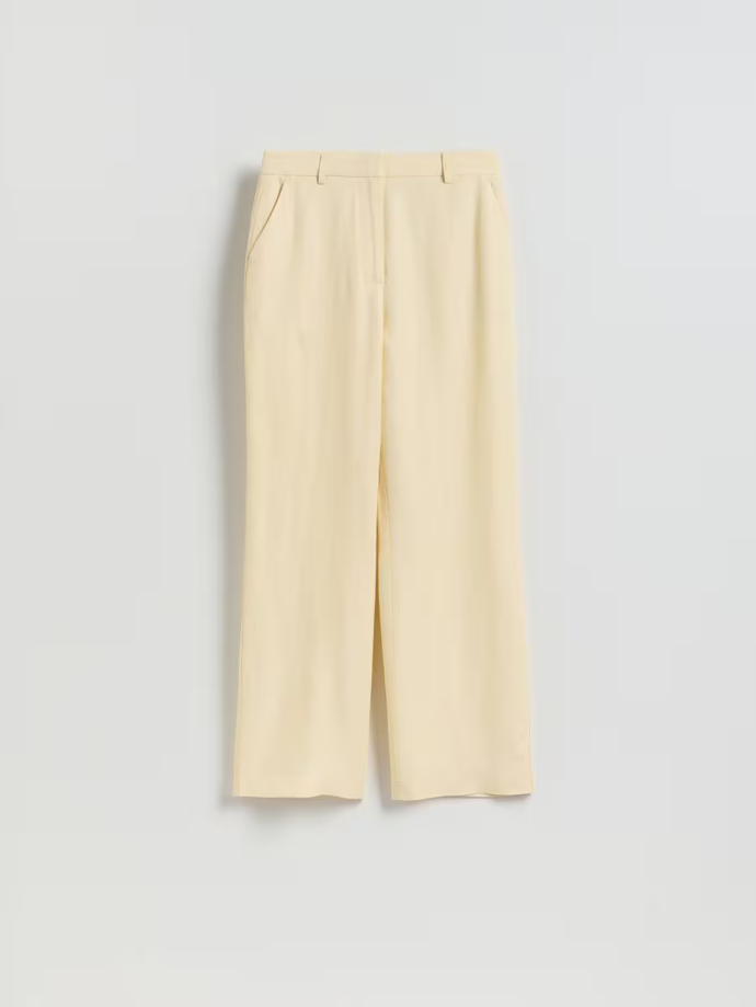 Kalhoty ze směsi lyocellu, Reserved, 899 Kč