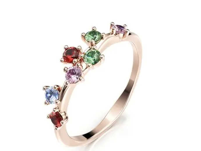 Prsten z růžového zlata, Rýdl, 15820 Kč 