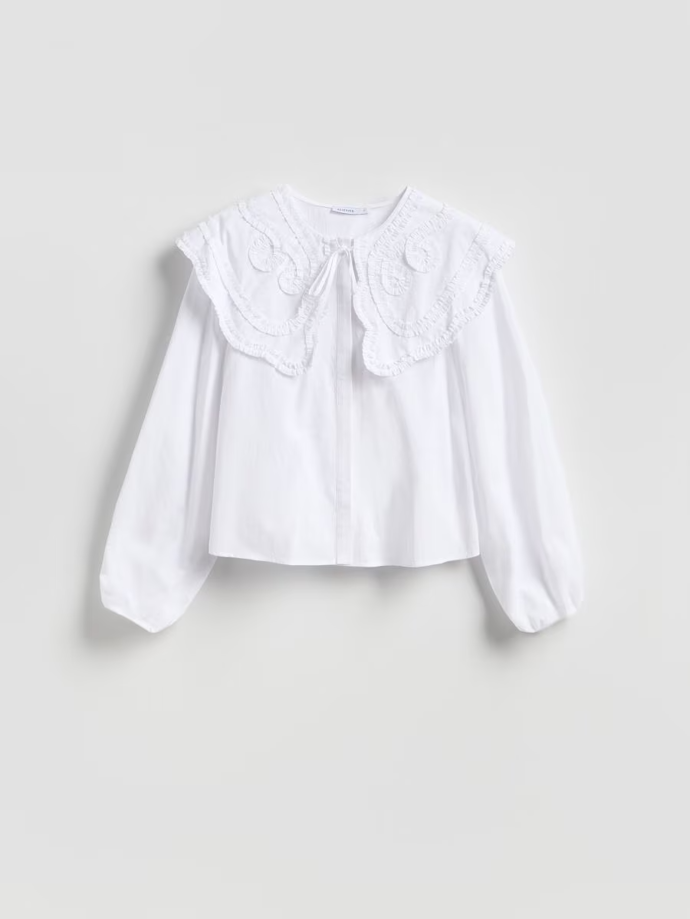 Halenka s dekorativním límcem, Reserved, 859 Kč