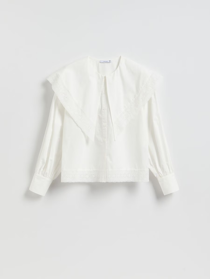 Košile s dekorativním límcem, Reserved, 859 Kč