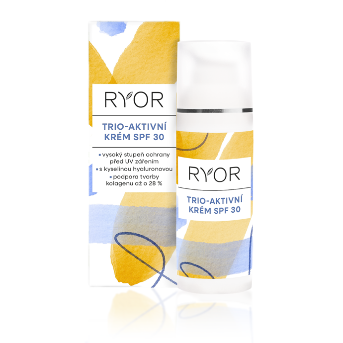 Lehký denní aktivní krém s SPF 30, RYOR, 225 Kč
