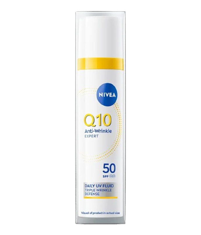 Denní pleťový protivráskový fluid s SPF 50, Nivea, 353 Kč