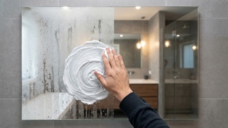 Roky jsem po každé sprše vzteky otírala zrcadlo, než mi instalatér poradil tento geniální trik s pěnou na holení