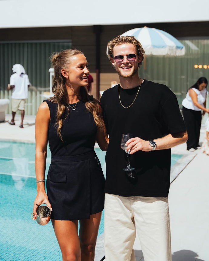 Emilie S. Nissen Hjulmand se nedávno provdala za záložníka Mortena Hjulmanda a společně se těší na prvního potomka.