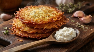 Tajemství nejlepších bramboráků bez mastnoty: Stačí přidat lžíci této suroviny a budou křupavé jako nikdy předtím