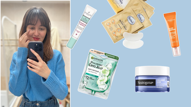 Zatočte s kruhy pod očima: Redaktorka Lifee vyzkoušela drogerkové i luxusní produkty proti známkám únavy