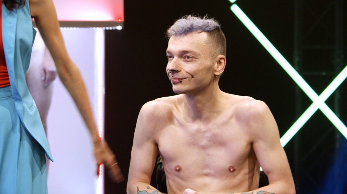 Silný moment přinese i soutěžící na vozíku.