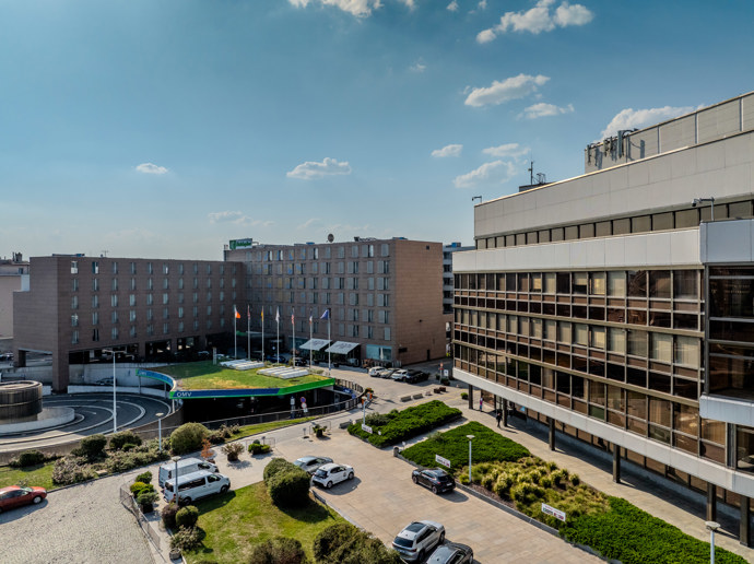 jižní terasa Kongresového centra