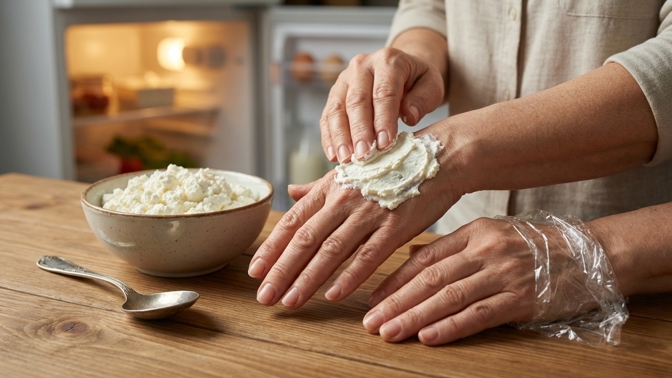 Noční zábal z lednice: Tip na jemné ruce po padesátce