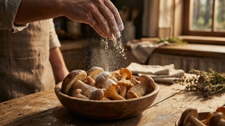 Tekoucí voda váš úlovek z lesa okamžitě zničí: Tato hrst hladké mouky v míse vytáhne veškerý písek a zajistí, že na pánvi nebudete mít bláto