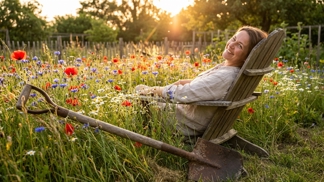 Po padesátce jsem zrušila všechny záhony se zeleninou a vyhodila rýč: Konečně nejsem otrokem vlastní zahrady