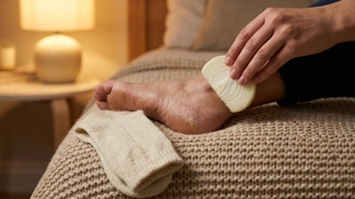 Sbohem popraskané paty: Tchyně mi poradila levný trik s cibulí v ponožce a do rána se stal malý zázrak