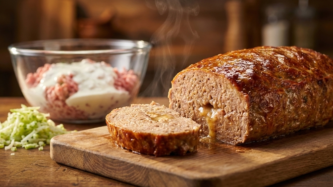 Nechte mleté maso hodinu odpočívat v této bílé lázni z kefíru: Hrst celeru v sekané vymaže veškerou tuhost a vytvoří vláčnost