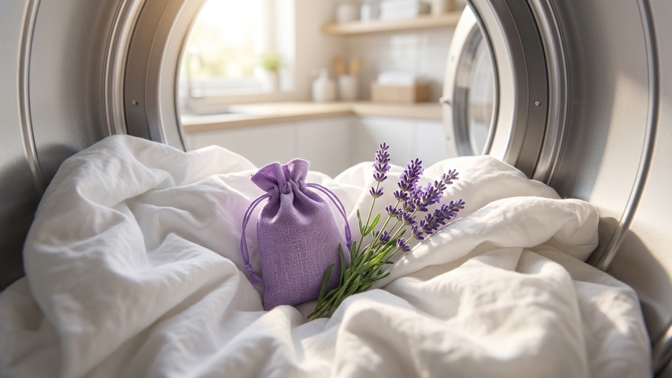 Zápach ze sušičky? Finta s levandulí pro dokonale voňavé povlečení